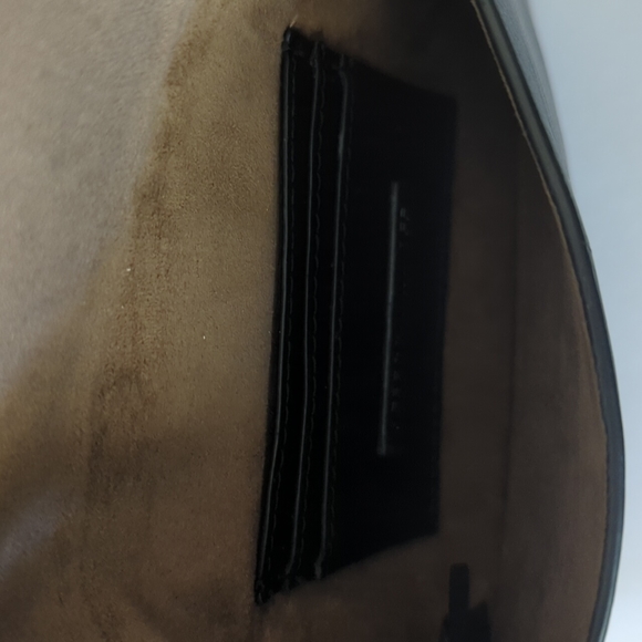 Rebecca Minkoff Black Silver Studded Leather Chain Crossbody Bag - Picture 9 of 9